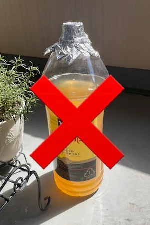 直射日光を避ける
